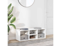Vidaxl Sapateira 105x35x35 Cm Derivados De Madeira Branco