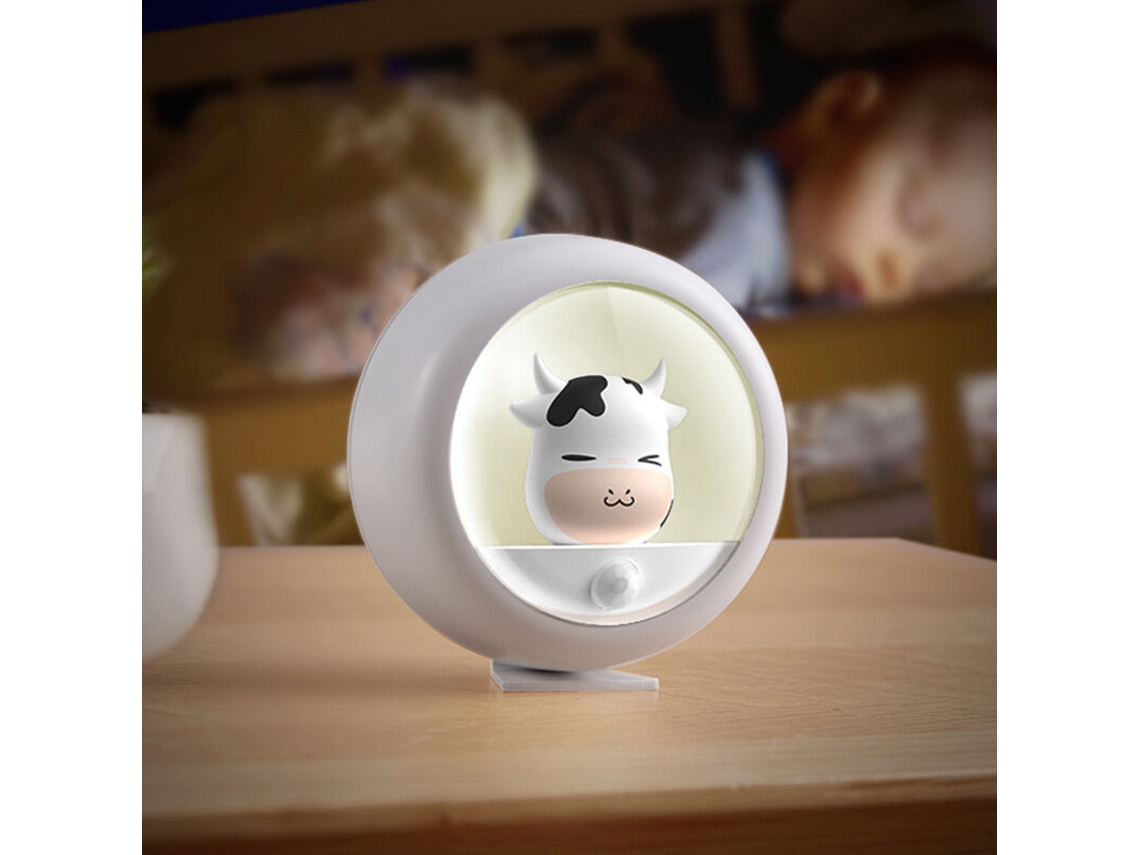 Luz noturna LED Slowmoose com sensor de movimento, recarregável, para crianças, quarto, banheiro, montagem na parede, magnética, regulável.
