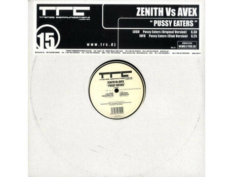 Pussy Eaters, Zenith Vs Avex | Media Condition Very Good Plus | 1 X Vinyl 12 Trance Communications Records (vg)