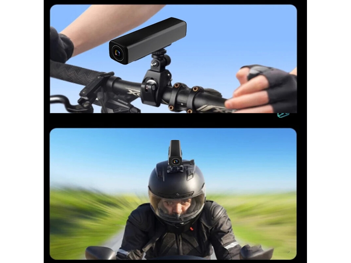 A33 Câmera Esportiva Montagem Cabeça Mini Sem Fio Wifi 30fps Fhd 1080p Visão Noturna Detecção Movimento Gravação Primeira Pessoa