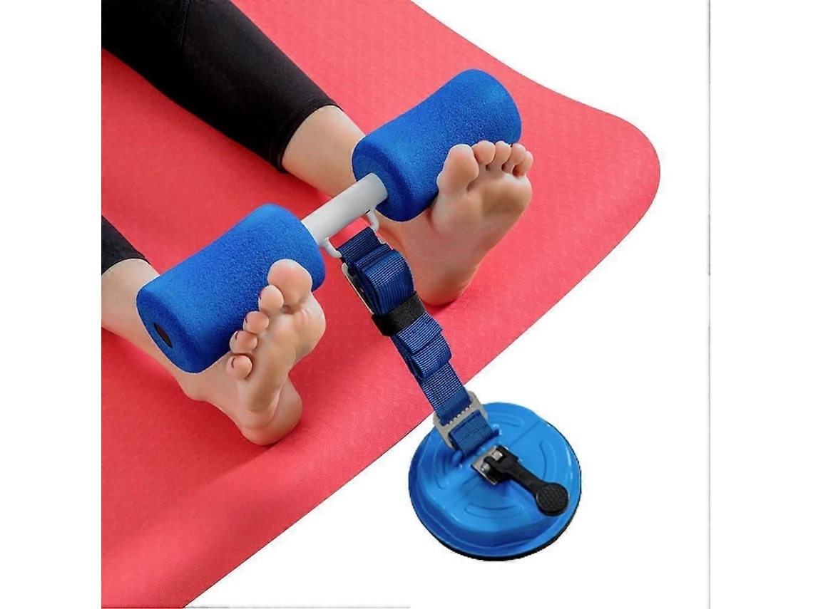 Cinta de Flexão Isquiotibiais com Ventosa, Portátil e Ajustável, Auxiliar no Treinamento Abdominais, Ideal Pa Ra Ex Ercícios em Casa, Trab GOKOCO