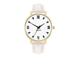 Reloj De Cuarzo Elegante Y Casual Unisex Para Parejas Regalo (blanco)