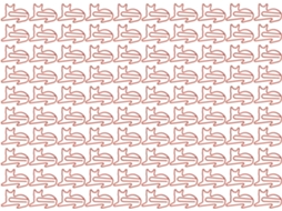 100-clips De Papel Fofos Em Formato Gato, Resistentes À Ferrugem E Ao Desbotamento, Em Metal Banhado, Portáteis E Leves