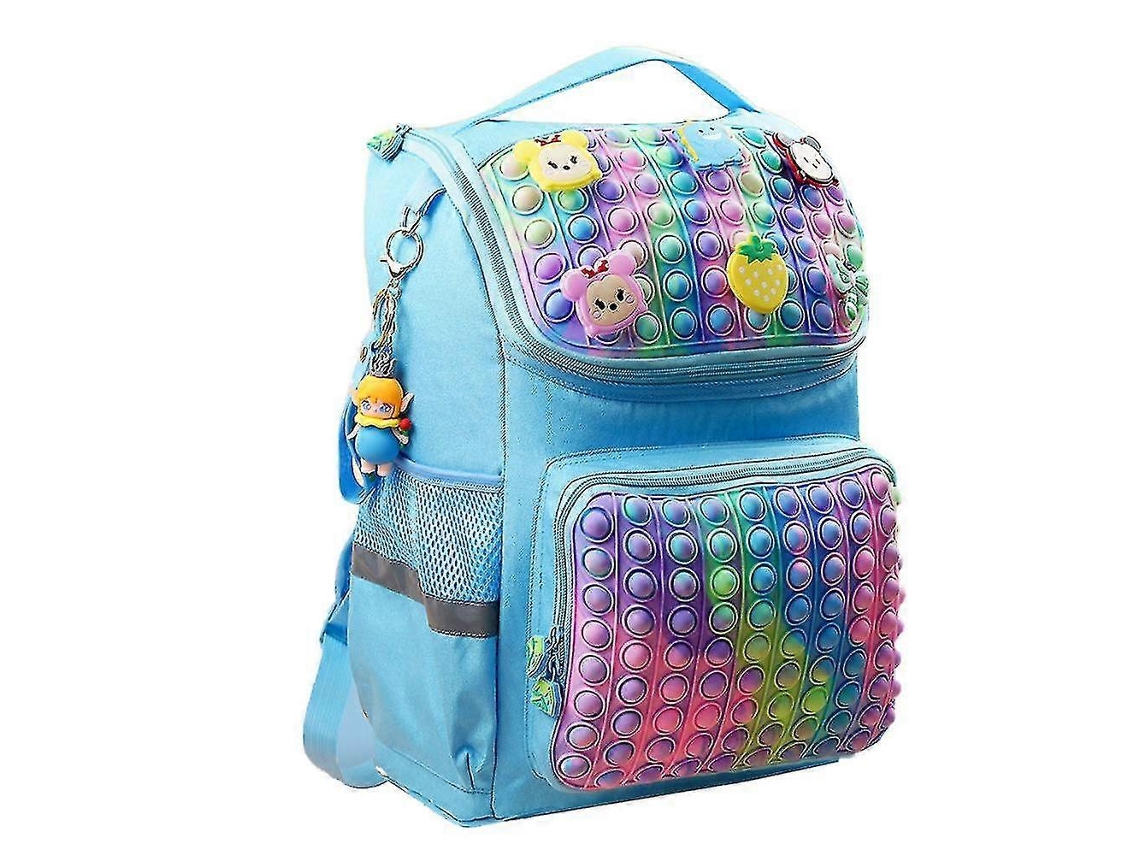 Mochila De Silicone Para Extermínio De Roedores, Mochila Criativa Para Estudantes Estrangeiros, Mochila Educacional Com Música De Bolhas. Olysi Shop