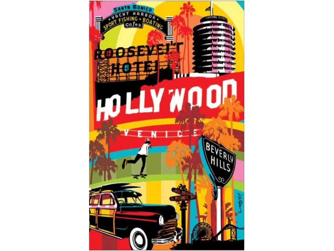 Toalha Praia Microfibra Hollywood