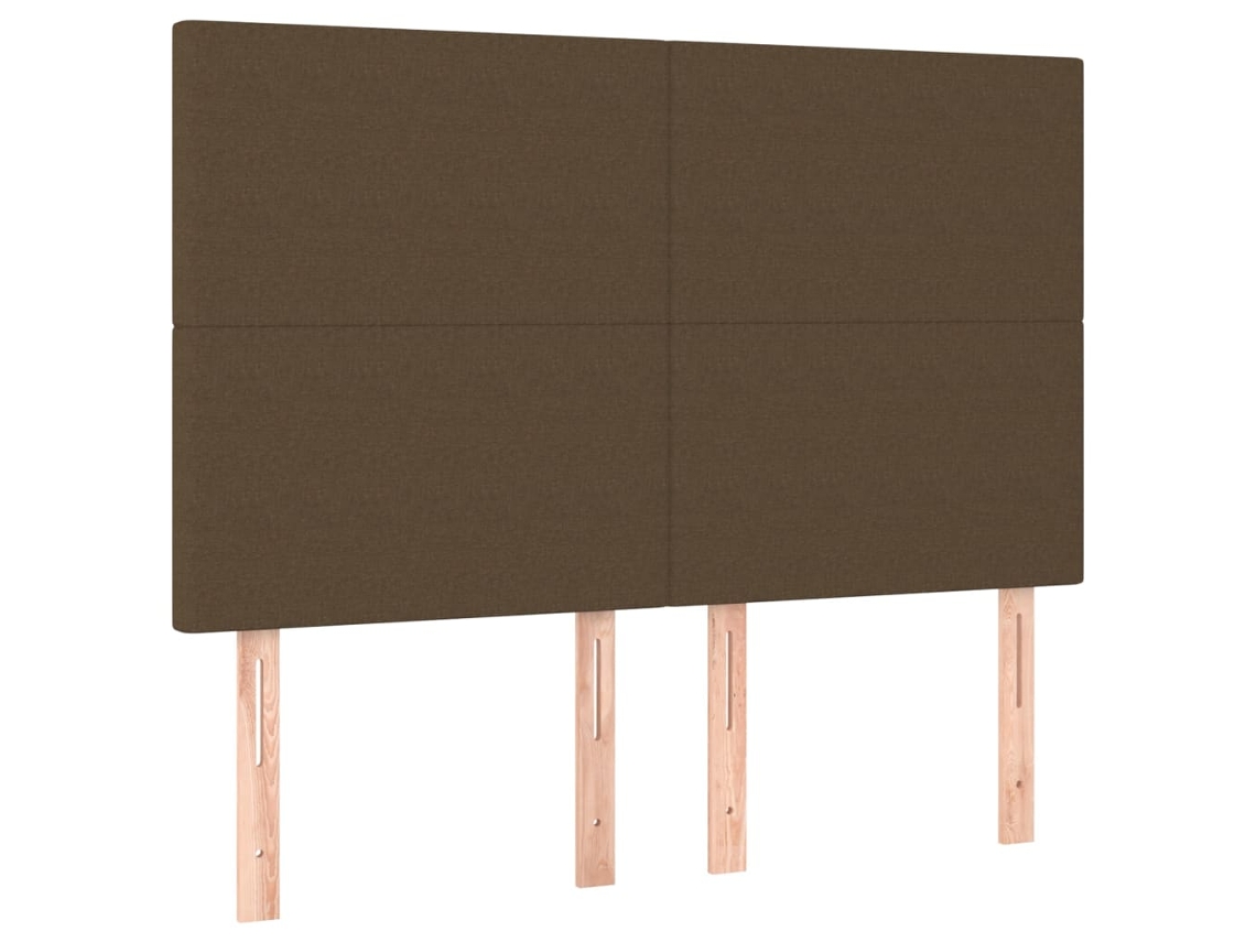 Headboard, Headboards Vidaxl Marrom Tecido (144 Cm)