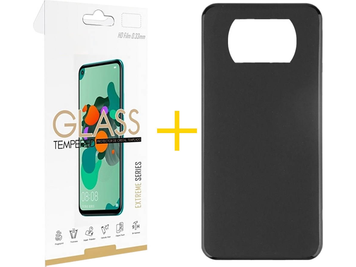 Capa + Película para Xiaomi Poco X3 SKYHE Preto