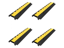 Conjunto De Rampas De Proteção De Cabo 2 Canais 66.000 Lbs Tekmaquinas