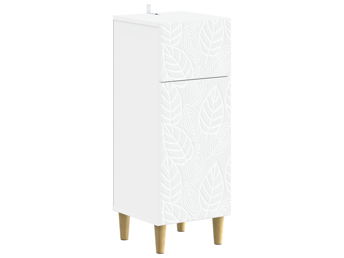 Vidaxl Armário De Armazenamento Para Banheiro Delft Branco
