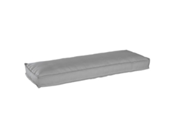 Vidaxl Almofada Tecido Oxford Cinzento 120 X 40 X 8 Cm