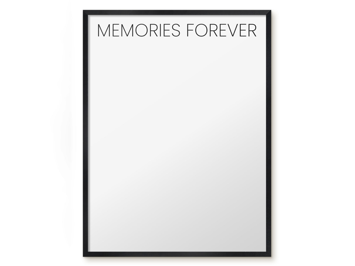 Magnetic Board For Wall Memories Forever For The Bedroom Espelharte (60x80 Cm)