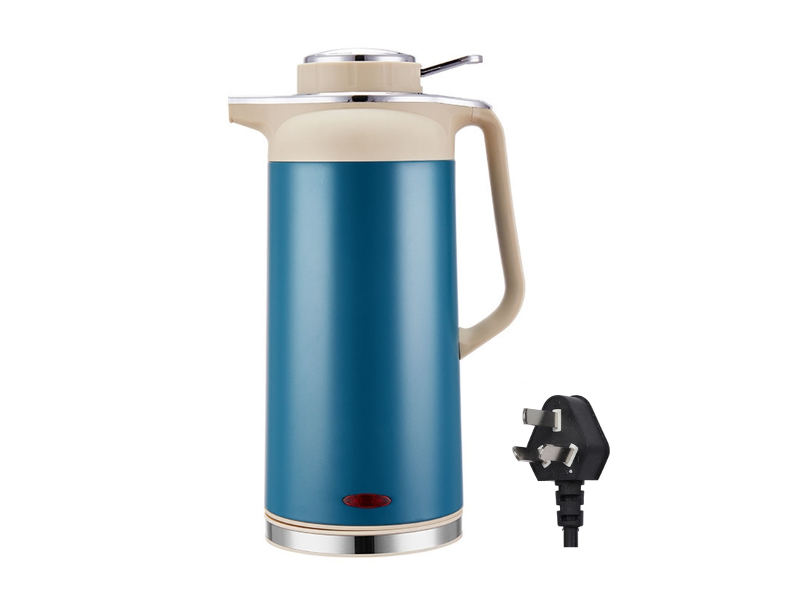 Chaleira Elétrica Isolada 2.5L Aço Inoxidável, Alta Potência, com Desligamento Automático | S/MARCA