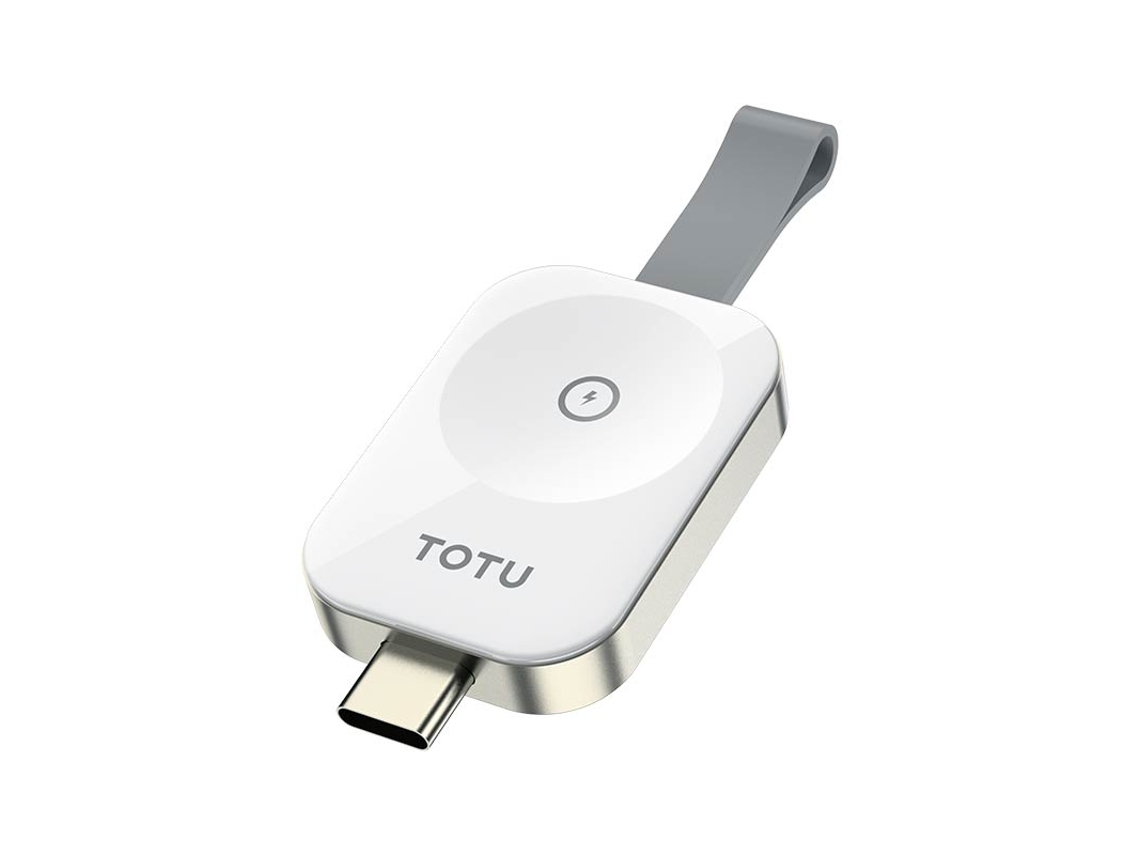 Apple Watch TOTUDESIGN Watch carregador magnético sem fio, interface: USB-C / Type-C (branco)