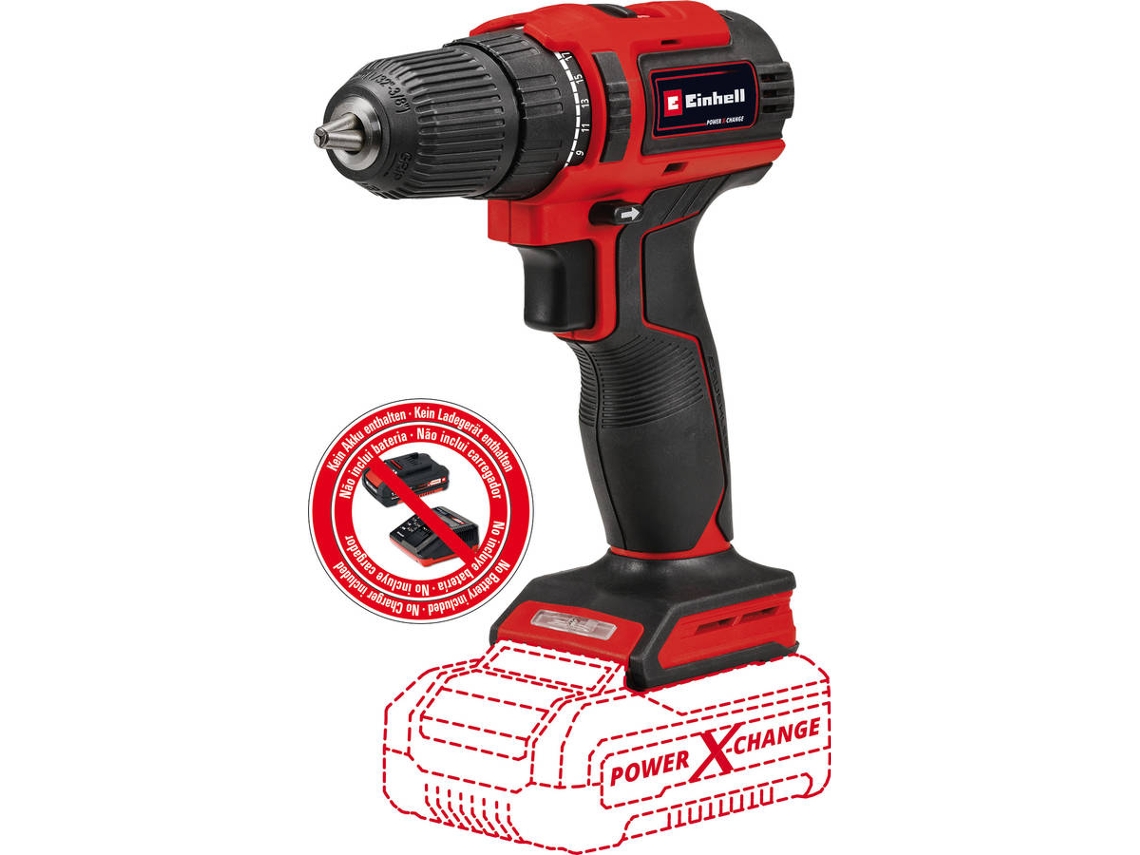 Berbequim Sem Fio EINHELL TE-CD 18/40 Li Bl - Solo