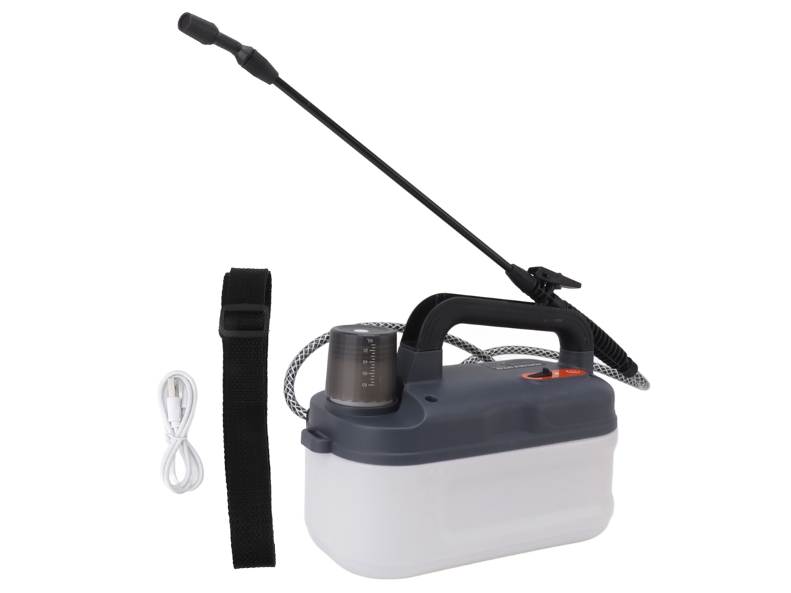 Pulverizador elétrico recarregável mochila, bateria de lítio 2000mah para jardim | S/MARCA