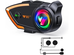 Auriculares Conversível Capacete Opções Redução Ruído Cvc Bestvite Textura Macia Rígida Bluetooth Laranja