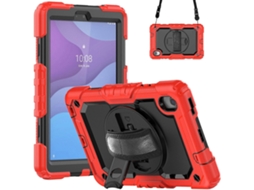 Capa Híbrida De Silicone Para Tablet Lenovo Tab M8 Hd 2020/2019 E Lenovo Tab M8 De 4ª Geração Com Alça De Ombro.