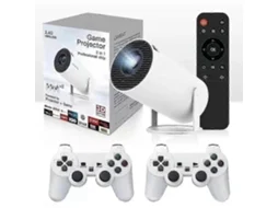 Projetor De Filmes Inteligente Cinemaster Pro 4k Para Jogos Com 2 Controles Ly Ebike