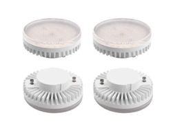 Lâmpada LED Nova Line Gx53 5w 1000lm 6000k, Equivale a 100w, para Armários e Gavetas (4pcs)