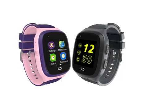 Smartwatch PETHUEL 4G Wifilbs Gps Sos Videochamada Alarme de Zona Notificação de Mensagem Controle Remoto Cerca Eletrônica Lt31 Pretorosa