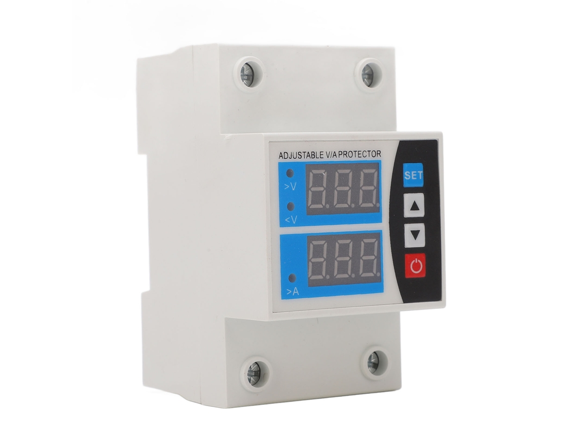 Disjuntor de Sobrecarga Veloriskku 220V 63A com LED