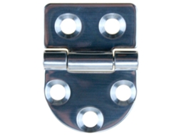 Dobradiça Inox Revirated Prateado 42 X 30 Mmgoldenship