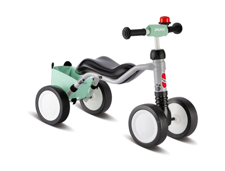 Triciclo Pukylino Bundle, Gris Menta