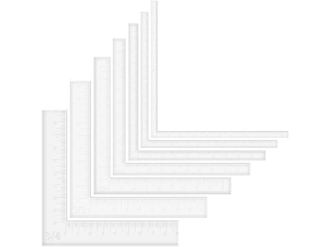 Conjunto De 7 Peças Para Confecção Cartões Papel, Incluindo