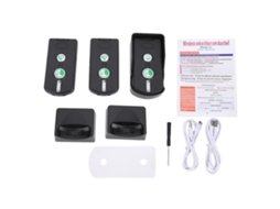Campainha De Interfone Sem Fio Laxiscreed Recarregável De Longo Alcance Com Comunicação Duplex
