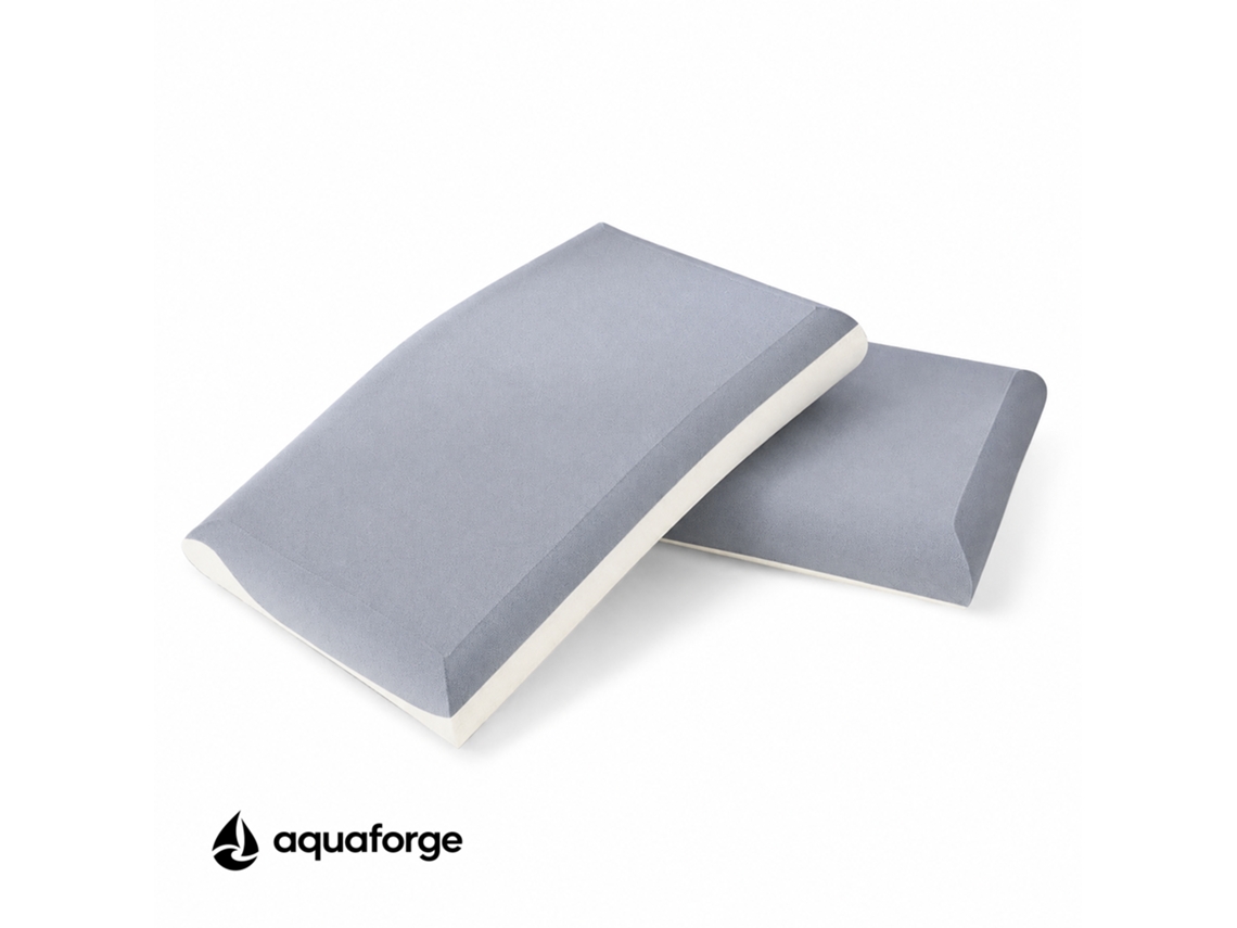 Almofada Cervical Ergonómica Espuma Viscoelástica 42 X 70 Cm