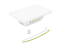 Interruptor Inteligente Wifi Gt-121-3 3 Canais Controle Remoto Luz 100-240vac Compatível Com Google Home