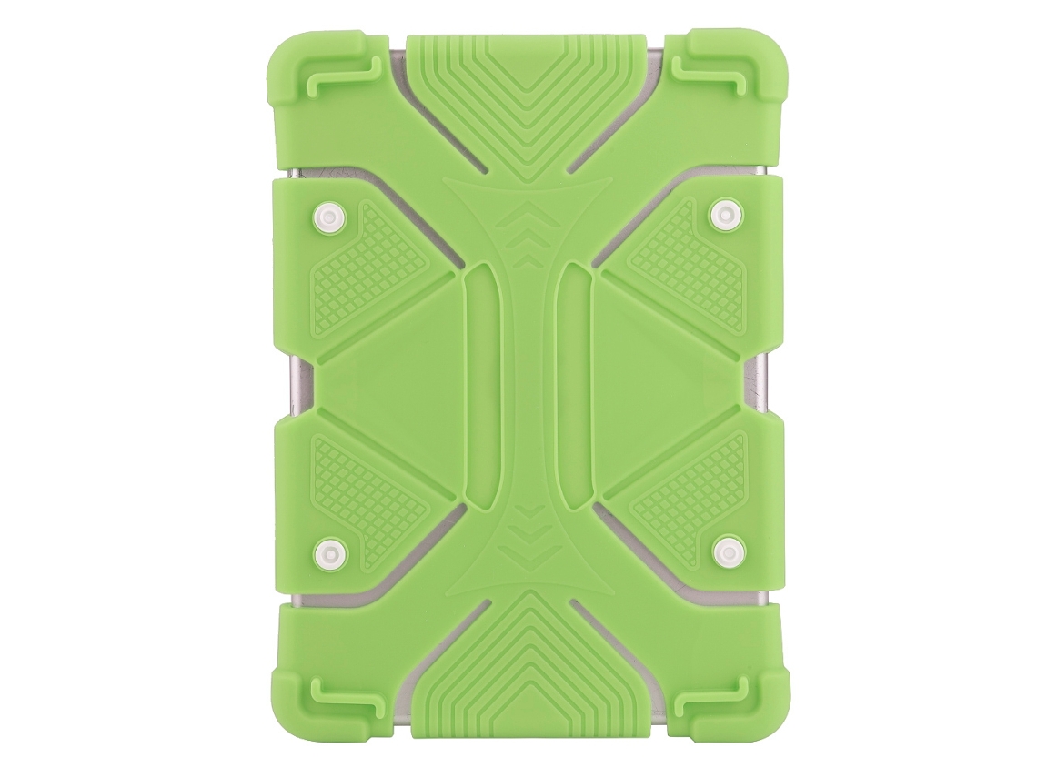 Capa De Silicone (universal Com Suporte) Para Tablet De 8,9''-12''