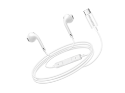 Fones de Ouvido MAYAXESS com fio USB-C para Galaxy A56, microfone