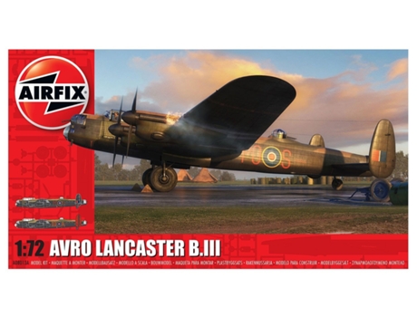 Modelo de aeronave de asa fixa AIRFIX B.III (8 anos)
