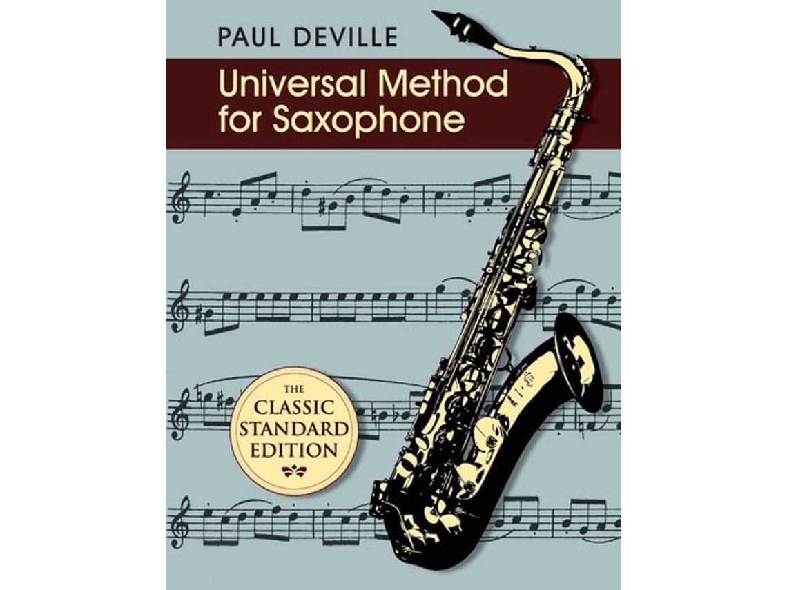 Livro Universal Method For Saxophone De Paul Deville (inglês - Capa Dura)