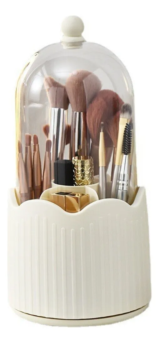 Balde De Cômoda Giratório Para Sombra, Pincel De Cosméticos Evayotoy