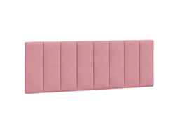 Travesseiro de Cabeça Hanko 120 cm Veludo Rosa MAISON EXCLUSIVO