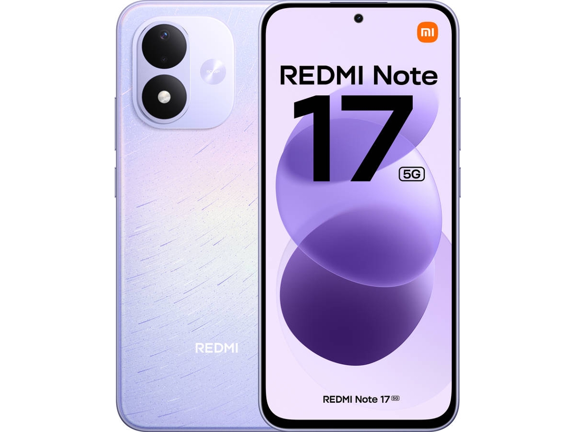 Smartphone XIAOMI Redmi Note 17 (6.99'' - 6 GB - 256 GB - Roxo Celestial)