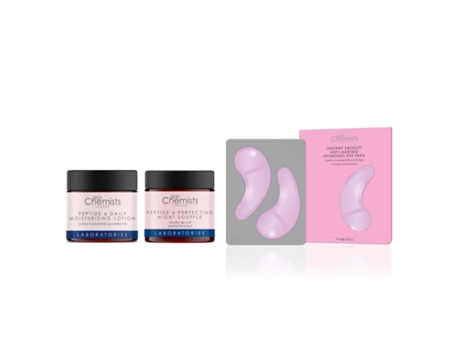 INSTANT LIFT ANTI-AGEING HYDROGEL EYE PADS + Gen Y Daily Moisturising Lotion + Perfecting Night Souffle