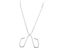 Conjunto De 5 Pinças Longas Para Churrasco Popetpop Com Clipes Cromados Manuseio Ao Ar Livre