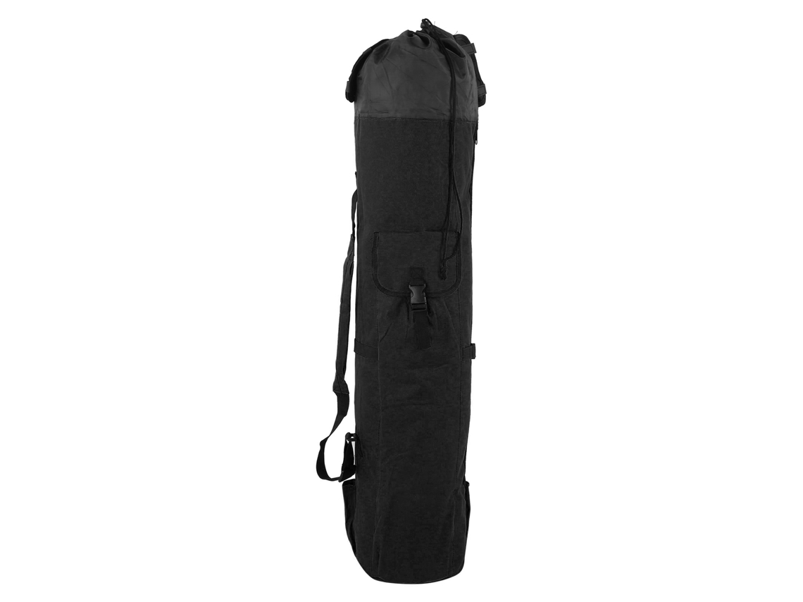 Bolsa Cilíndrica para Pesca Impermeável Preta
