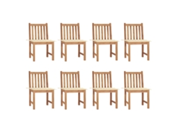 Garden Chair, Garden Chairs Vidaxl Creme Madeira (n/a)