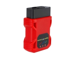 Mini Detector Automotivo Bluetooth V011 Bluetooth 5.0 Compatível Com Sistemas Ios E Android Vermelho Nostalgia88