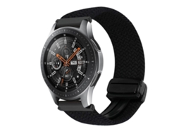 Pulseira De Relógio Trançada Com Fecho Magnético De 22 Mm