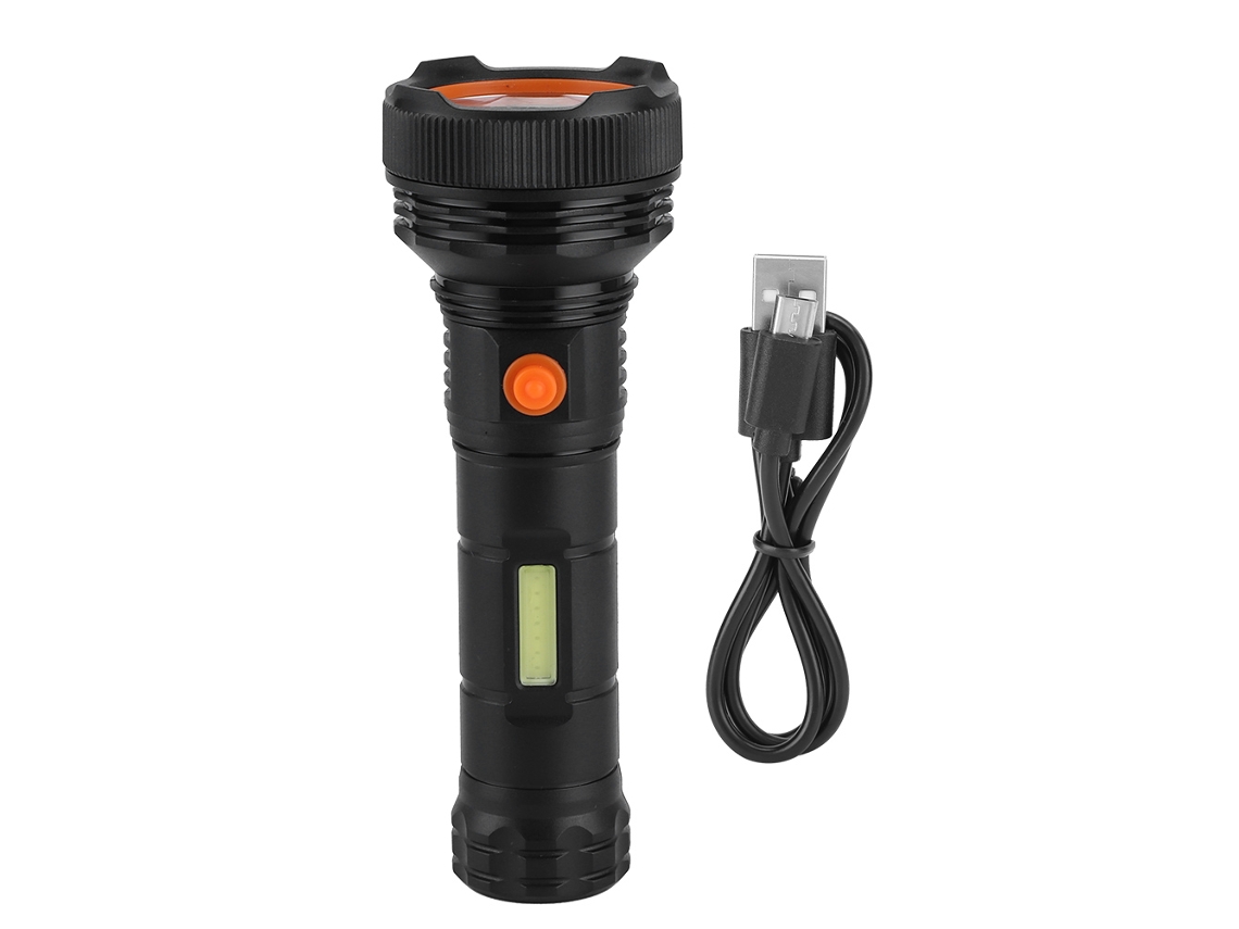 2026 linterna Súper Brillante Portátil Recargable por Usb Multifuncional Impermeable
