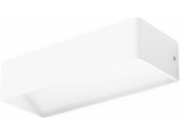 Forlight Toppi - Aplique 250x10x60mm, Alumínio, Cor Branco, Led, Máx 11.5w
