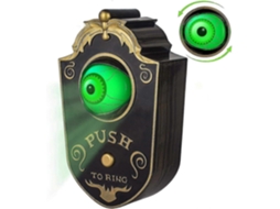 Decoração De Halloween, Campainha De Halloween, Campainha Assombrada, Globo Ocular Animado, Decoração De Halloween Com Sons Assustadores Ly Ebike