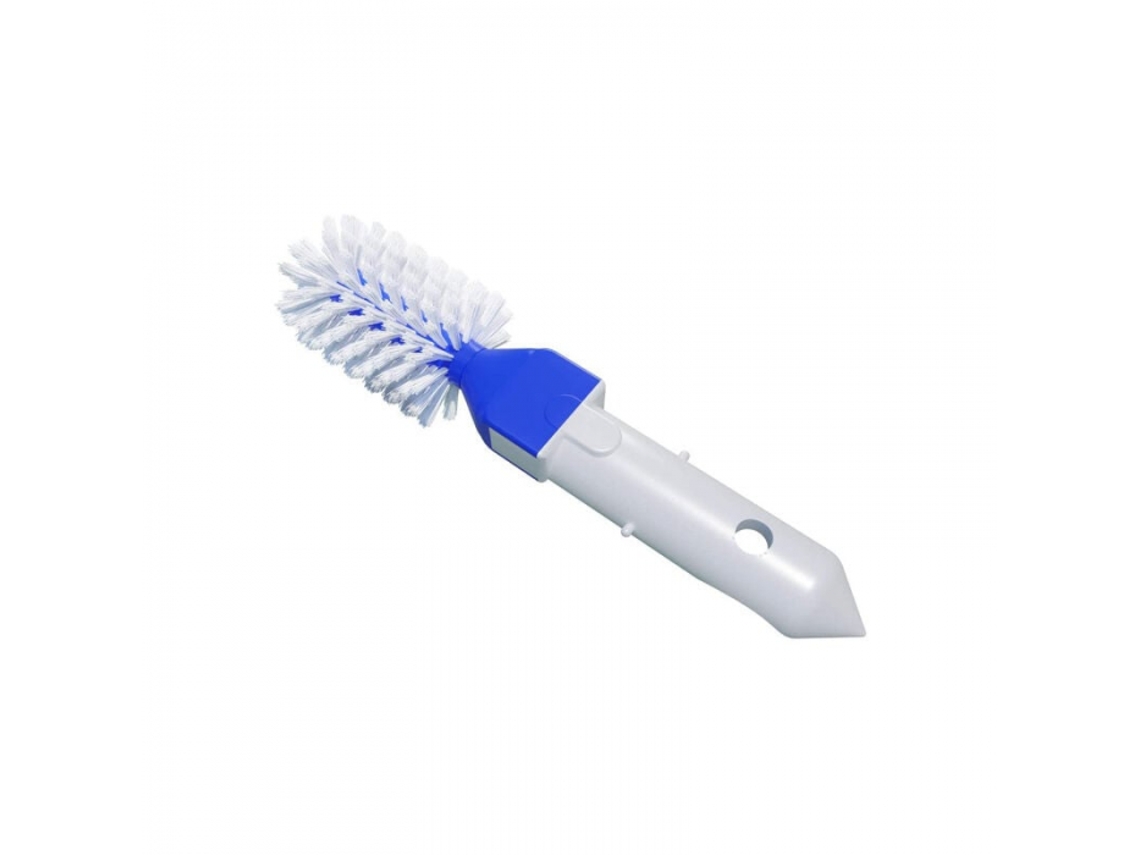 Escova Angular AQUAFORGE para piscina paredes fundo degraus e azulejos uso manual em spas lagos fontes e banheiras