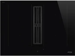 Placa de Indução com Exaustor SMEG HOBD472D2 (Elétrica - 70 cm - Preto
