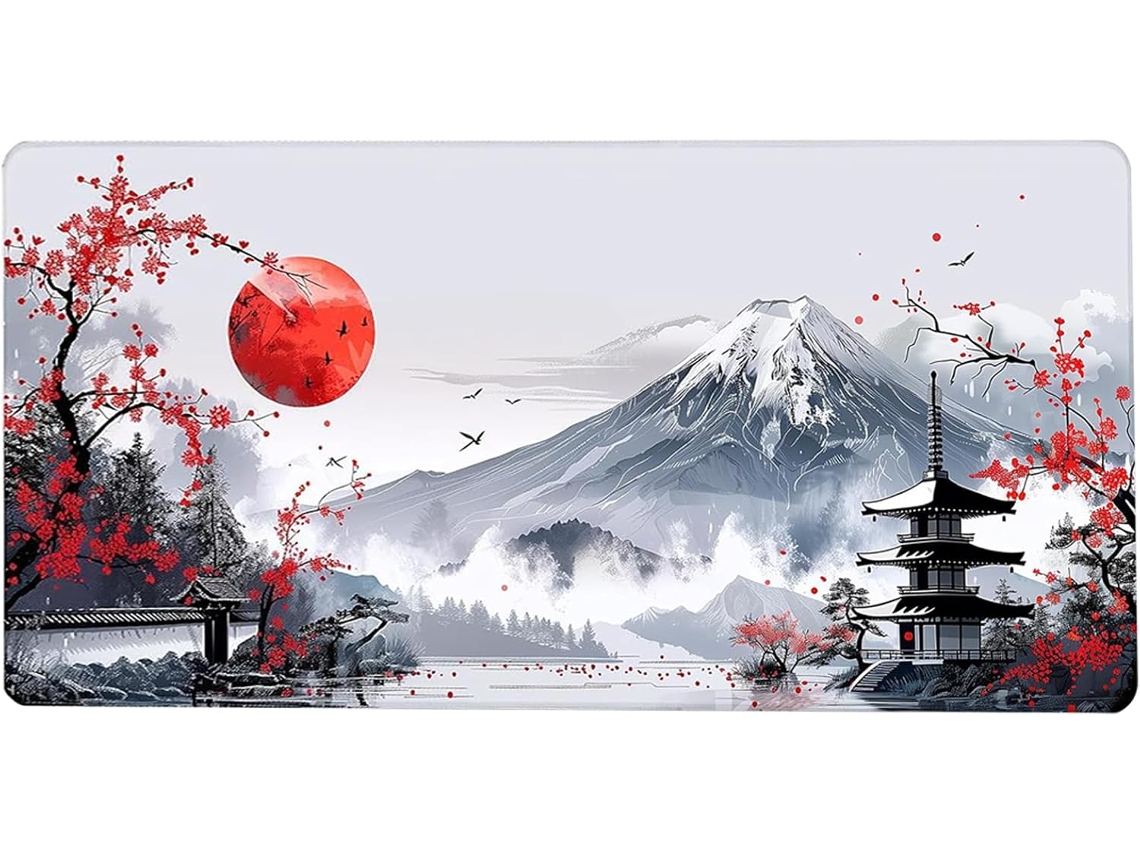 Mousepad Grande | Mousepad Para Escritório Familiar | Mousepad Antiderrapante Para Laptop De 40x90 C Gokoco